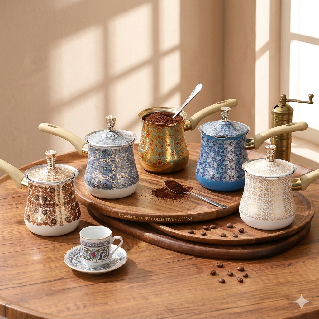 Stainless Steel Turkish Coffee Pot –Large