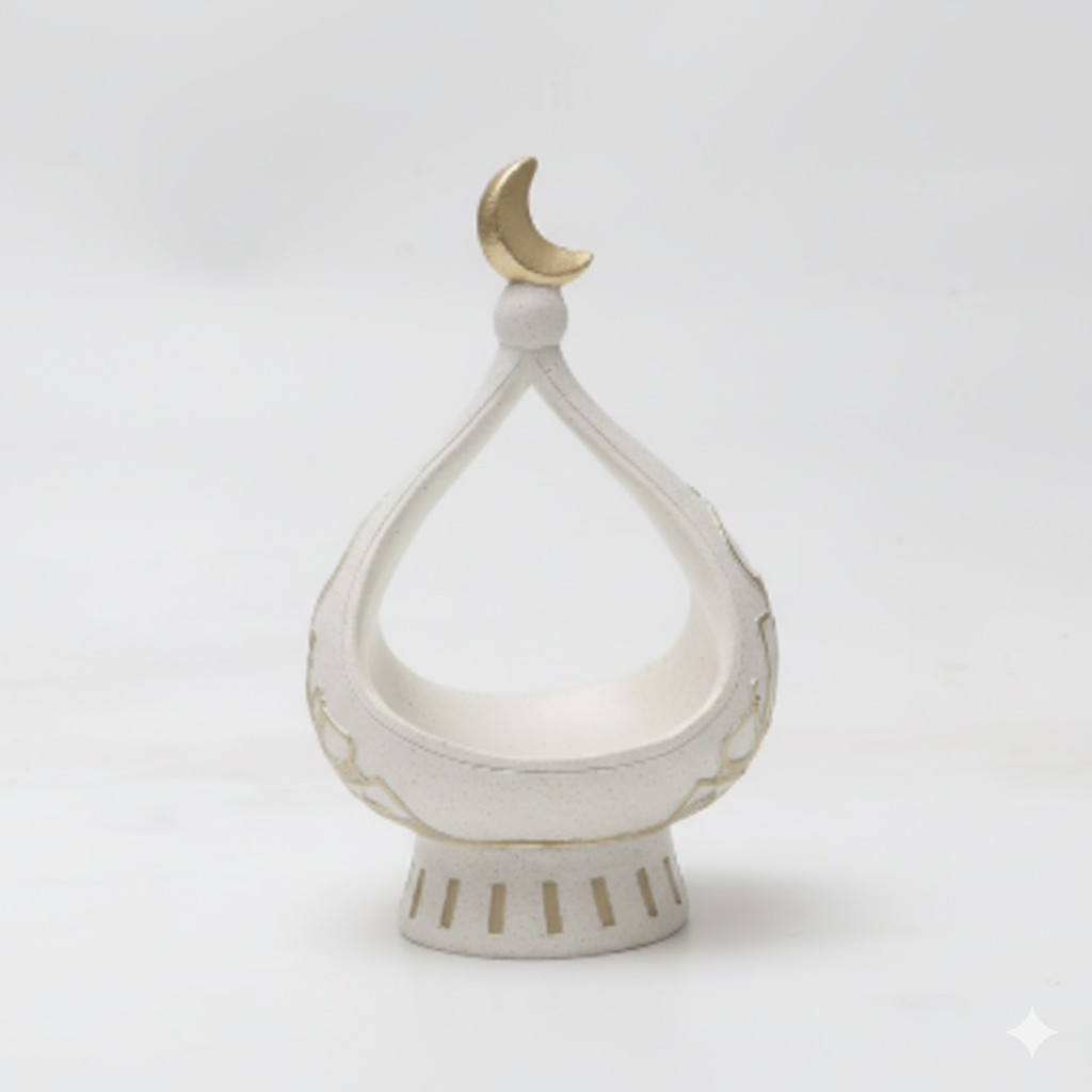 New Middle Eastern Cultural Elements Storage Storage Ornaments Castle Shaped Easy To Clean Durable Resin Tabletop Decorations (Copy)