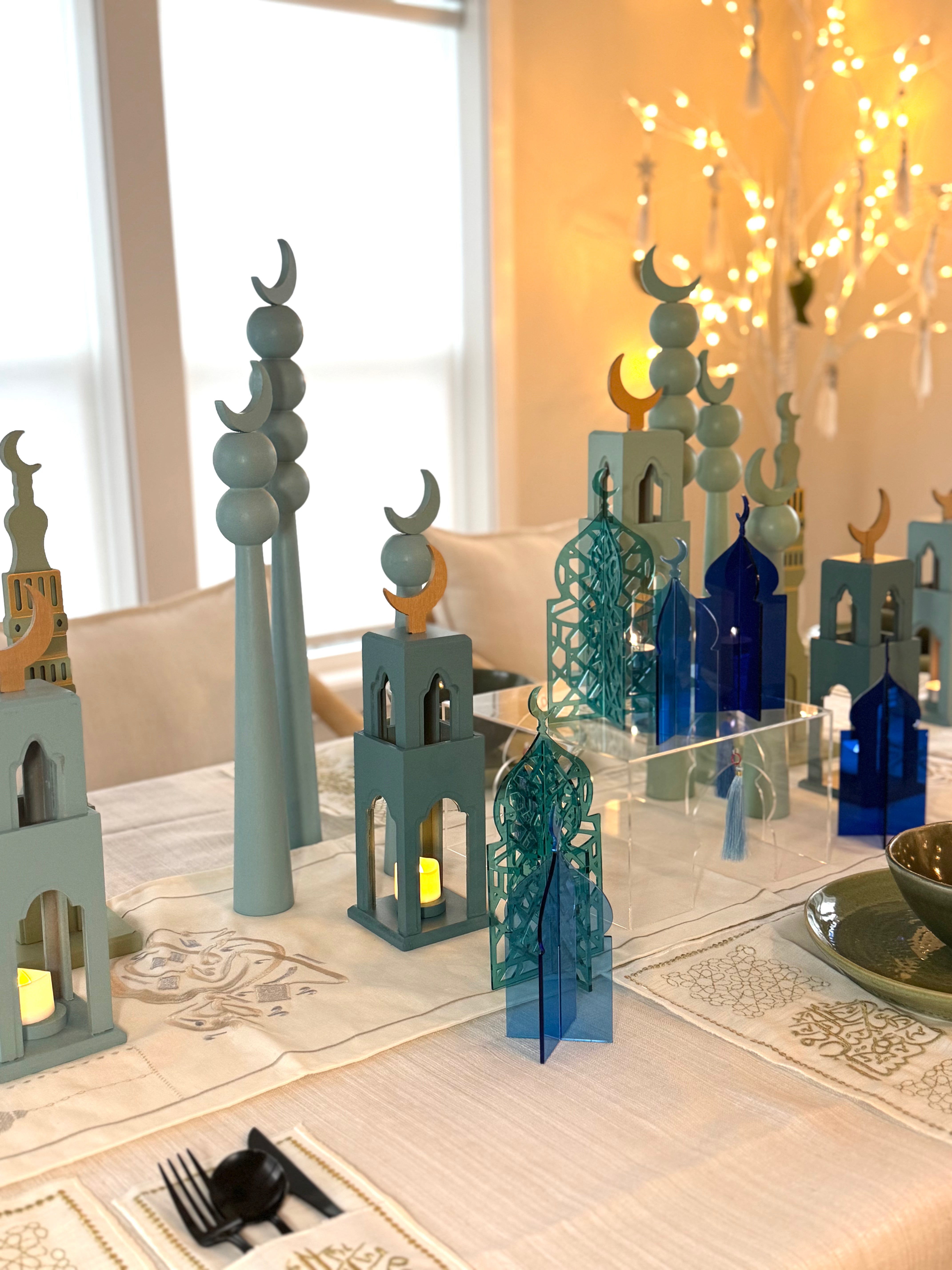 Ramadan White Birch Tree with LED Fairy Lights