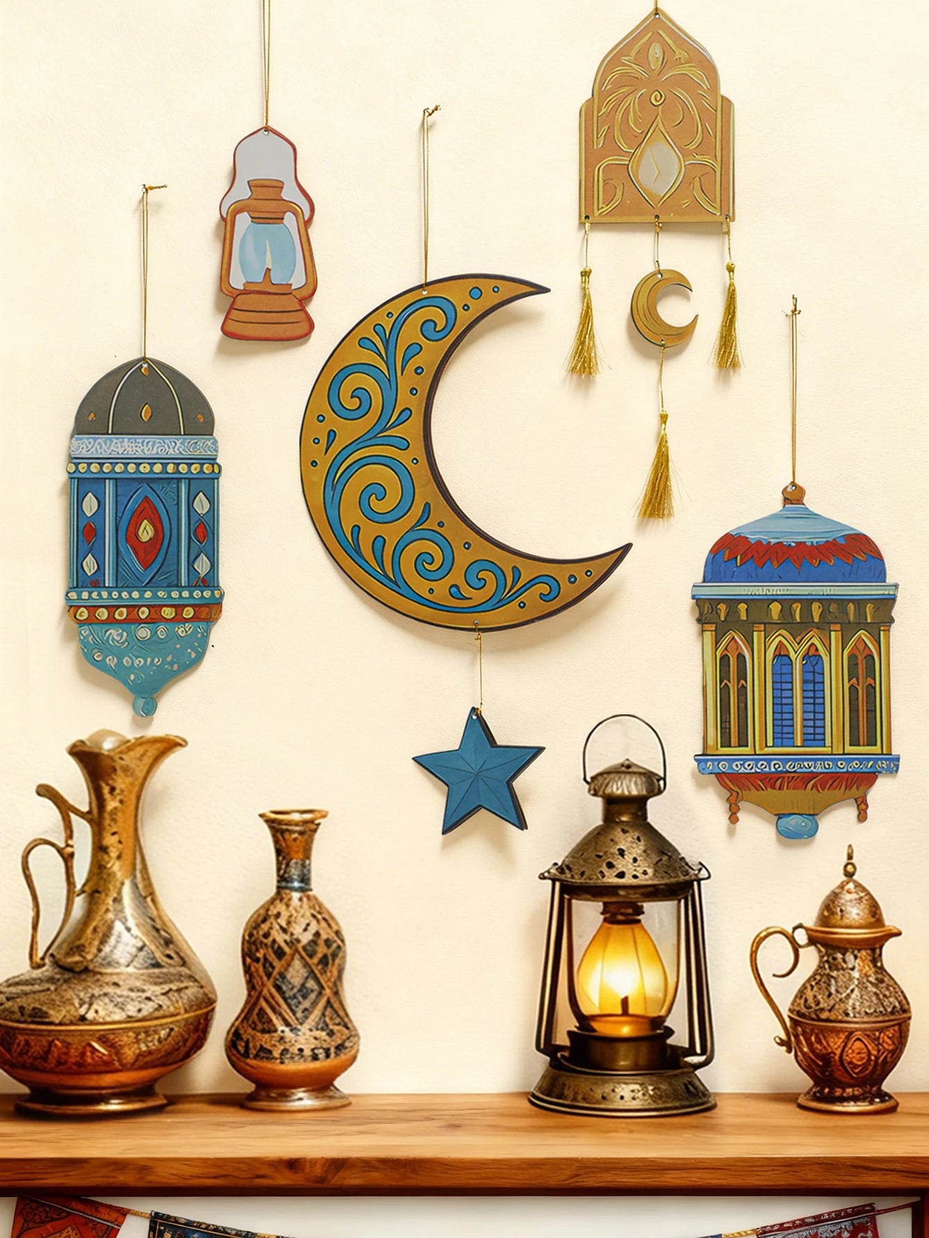 Kids 5 piece Ramadan Hanging Set (Copy)