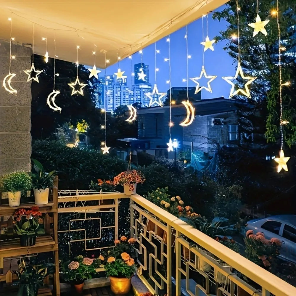 3.5 M Battery Operated Ramadan LED String Lights