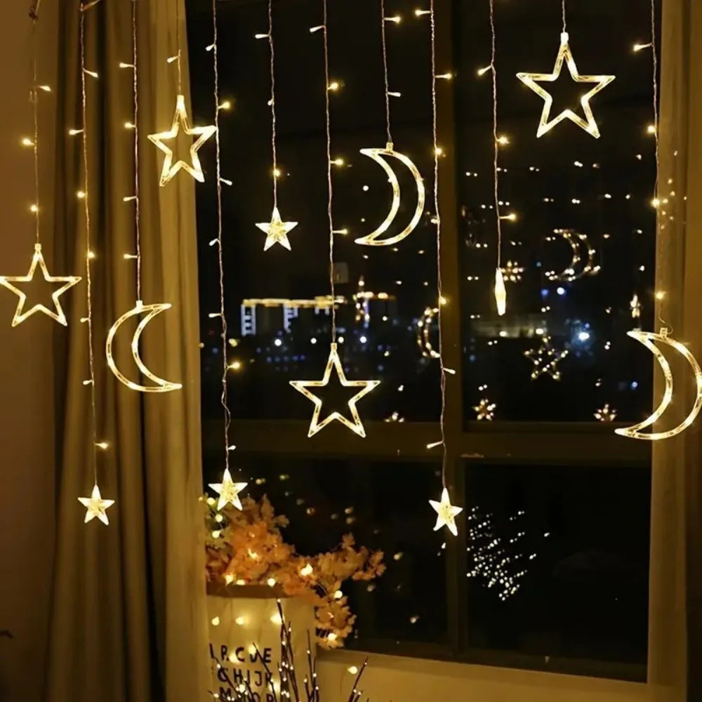 3.5 M Battery Operated Ramadan LED String Lights