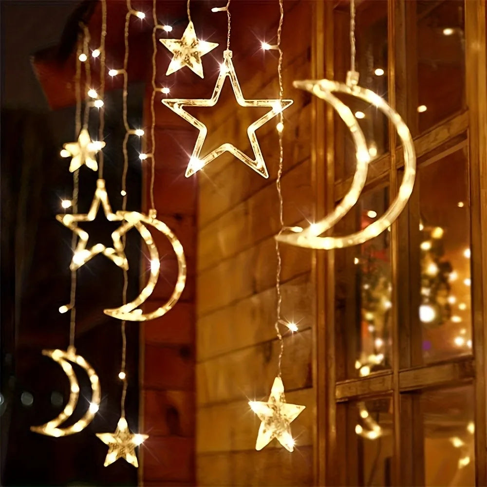 3.5 M Battery Operated Ramadan LED String Lights