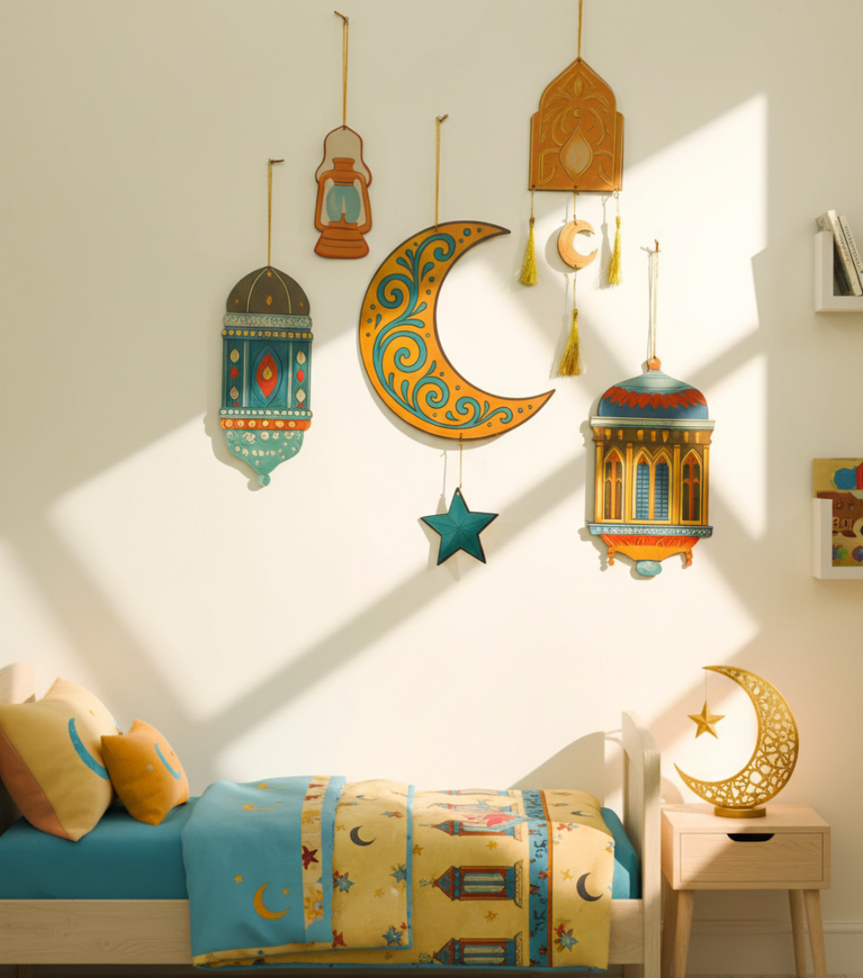 Kids 5 piece Ramadan Hanging Set (Copy)