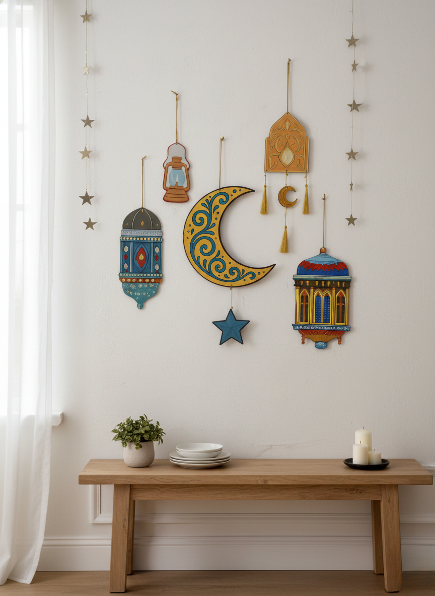 Kids 5 piece Ramadan Hanging Set (Copy)