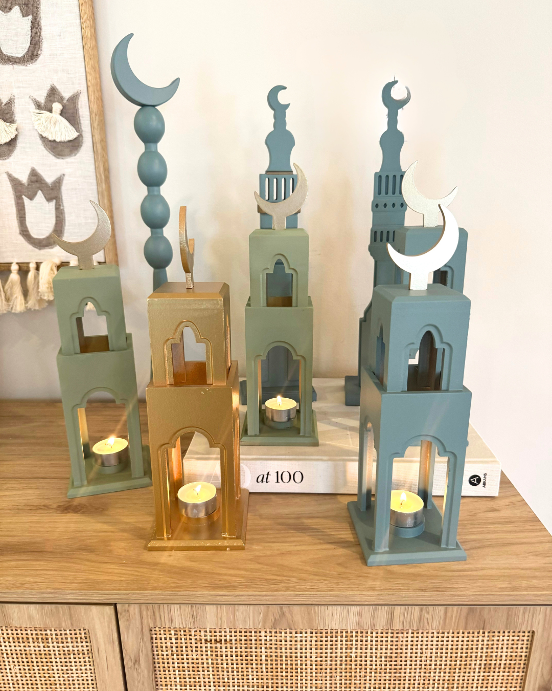 Arabesque Wooden Minaret