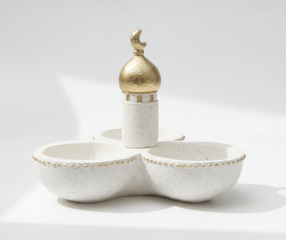 Crescent Trio Serving Bowl