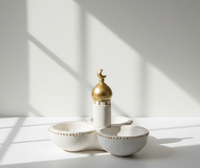 Crescent Trio Serving Bowl