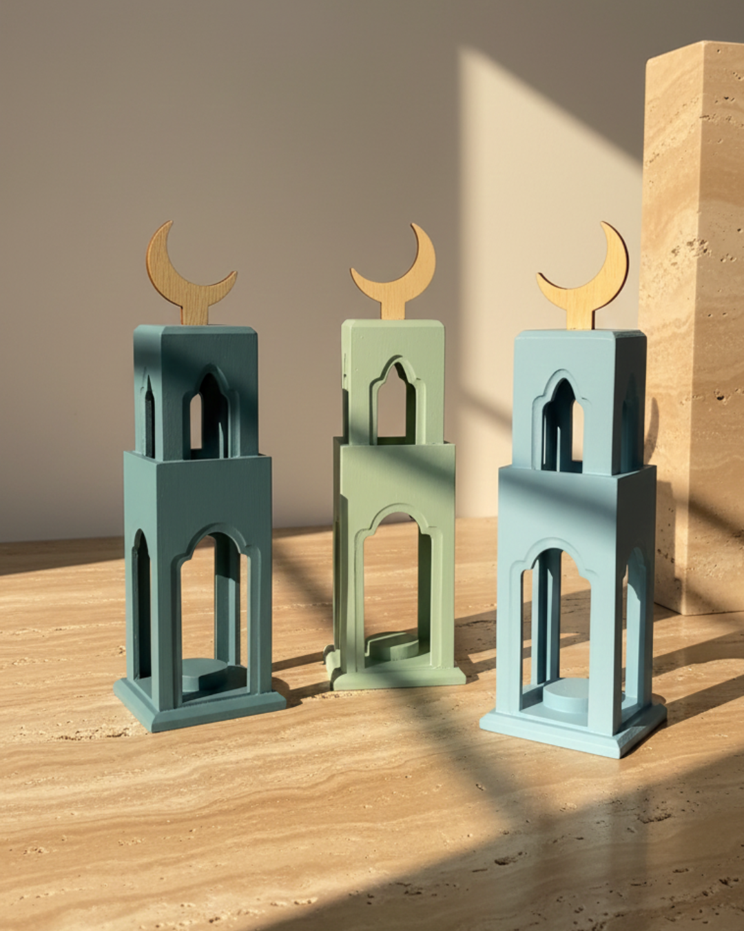 Arabesque Wooden Minaret