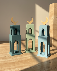 Arabesque Wooden Minaret