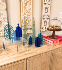 Elegant Acrylic Minaret Set