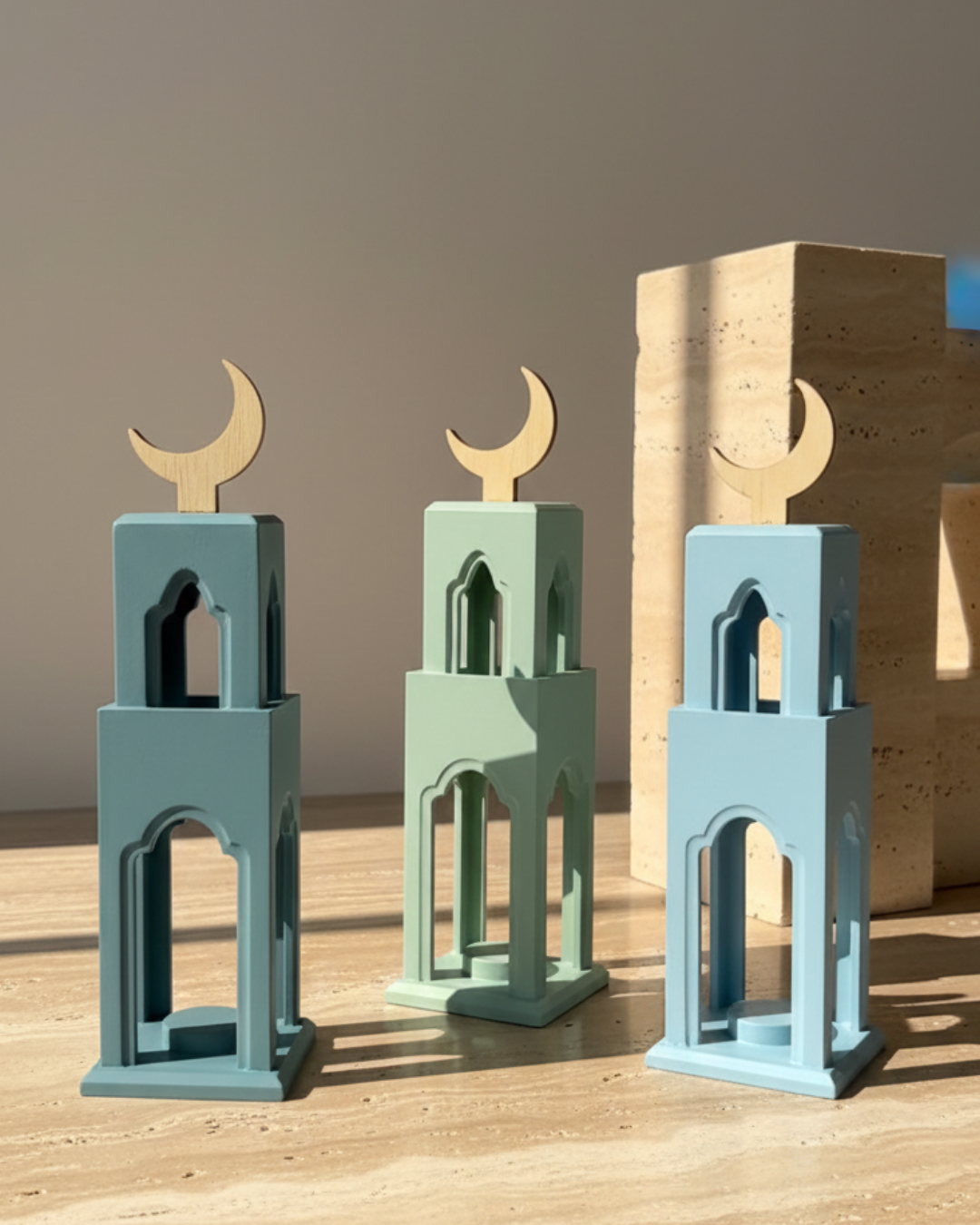 Arabesque Wooden Minaret