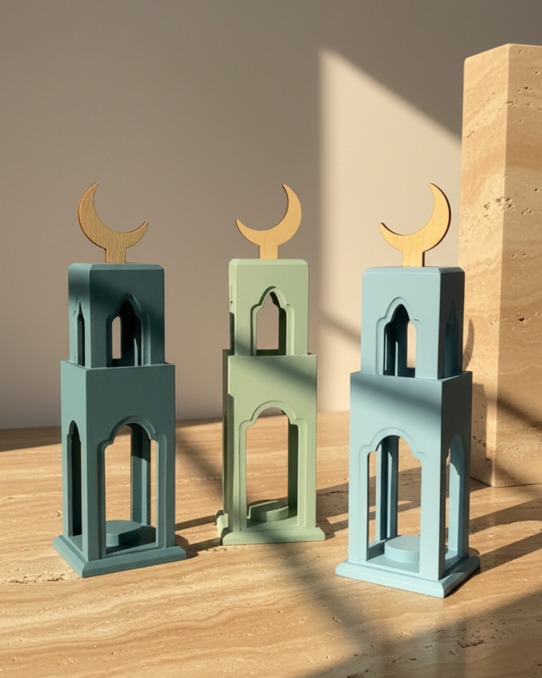 Arabesque Wooden Minaret
