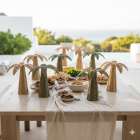 2026 Creative New Handmade Weaving Tree Home Decoration Ornaments Grass Weaving Tree-Shaped Landscape Photography Props LI757 