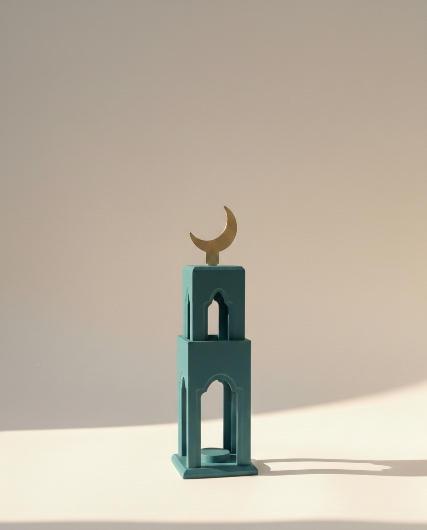 Ramadan Wooden Minaret 