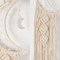 Ramadan Hilal Macramé Wall Décor