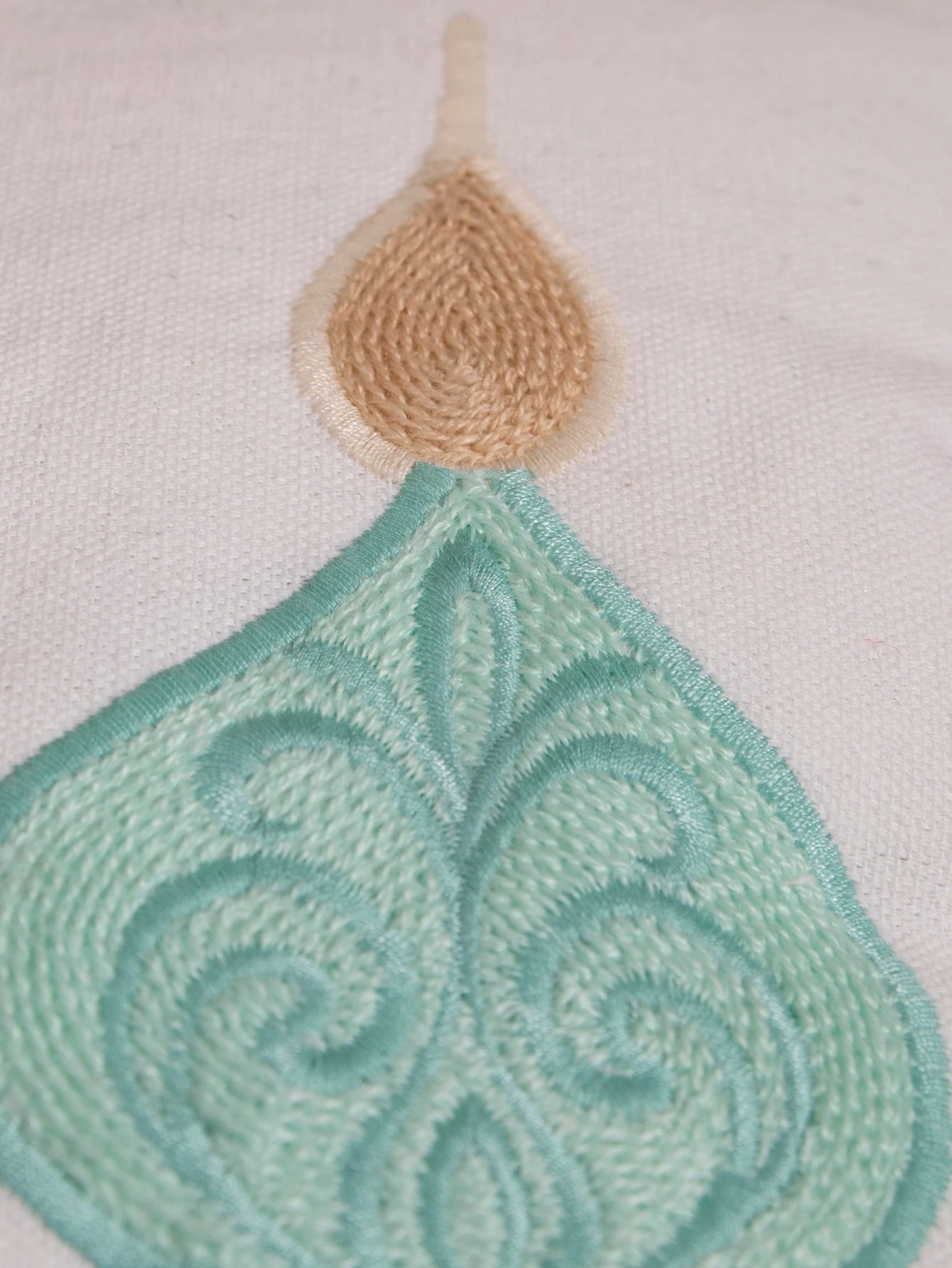 1pc Moon Castle Pattern Cushion Cover Blue Green Brown for Living Room Bedroom Car - Polyester Decorative Pillowcase 