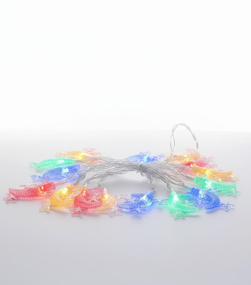 3 M Ramadan Mini Moon Rechargeable String Lights